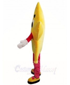 Yellow Twinkle Star Mascot Costumes Christmas Xmas