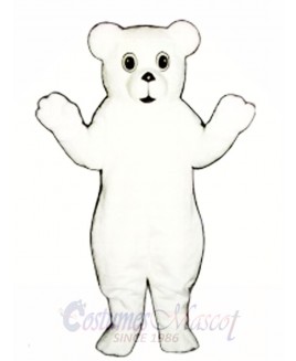 Snow Cub Mascot Costume