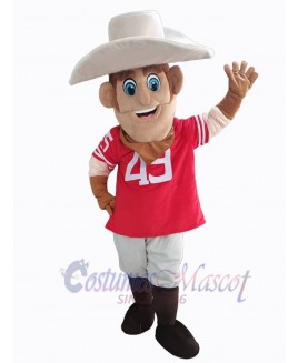Cowboy mascot costume
