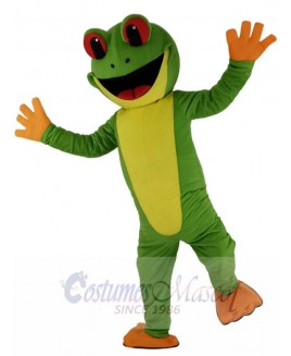 Green Tree Frog Mascot Costumes Animal