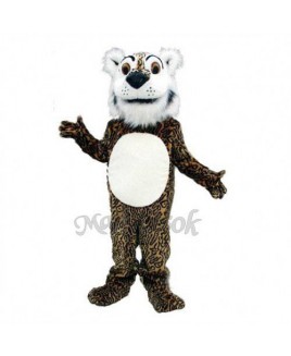 Cute Comic Leopard Mascot Costume