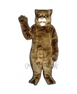 Cute Wildcat Cat Mascot Costume