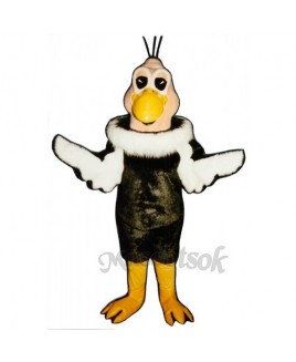 Cute Vinnie Vulture Mascot Costume