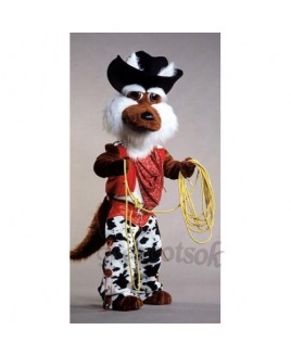 Cute Coyote Wolf Mascot Costume