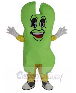 Green Tool Wrench Spanner Mascot Costume Cartoon