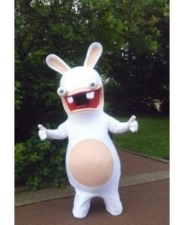 Rayman Raving Rabbit Easter Bunny Mascot Costume Cosplay