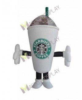 Hot Sale Adorable Starbucks Coffee Cup Mug Mascot Costume