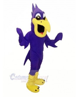 Purple Bird Mascot Costumes Cartoon
