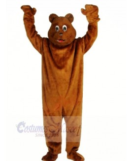 Realistic Brown Bear Mascot Costumes Adult
