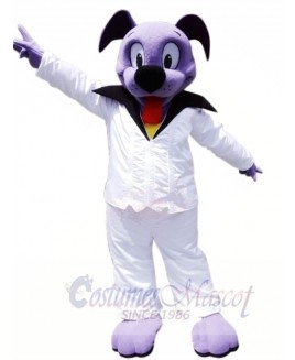 Cute Purple Dog Mascot Costumes Animal