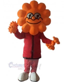 Sun Light mascot costume