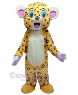 Leopard mascot costume