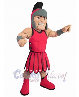 Spartan mascot costume