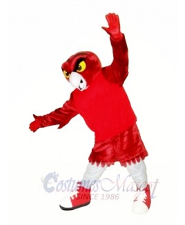 Strong Red Owl Mascot Costumes Animal