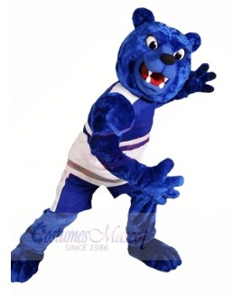 Fierce Blue Bear Mascot Costumes