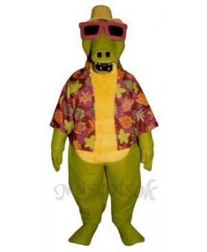 Awesome Alligator Mascot Costume