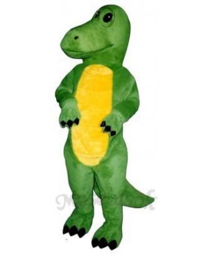 Dino Nerd Mascot Costume