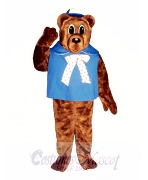 Baby Bear with Shirt & Hat Christmas Mascot Costume