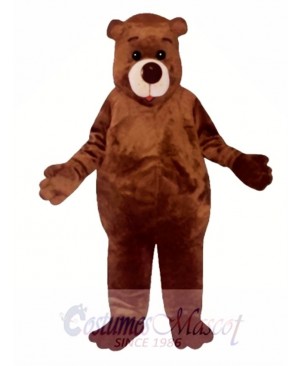 Cute Chubby Bear Mascot Costume