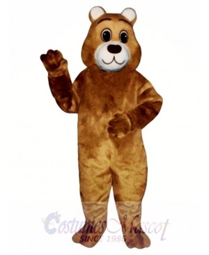 Cute Gentle Bear Mascot Costume