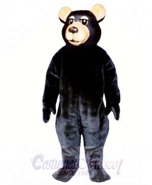 New Black Bear Mascot Costume