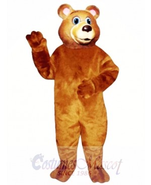 Cute Blue Eyed Bear Mascot Costume