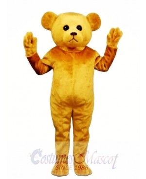 New Tan Teddy Bear Mascot Costume