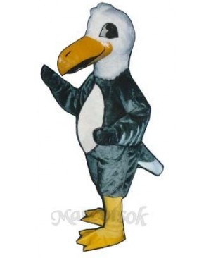 Cute Albatross Gooney Bird Mascot Costume