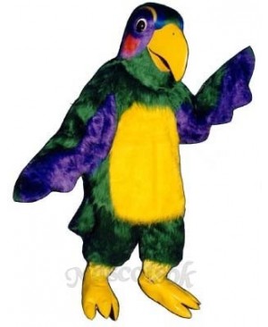 Cute Colorful Parrot Mascot Costume
