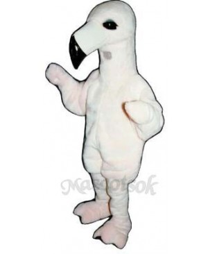 Cute Baby Flamingo Mascot Costume