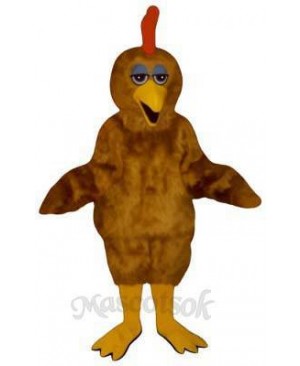 Cute Chester Chick Mascot Costume