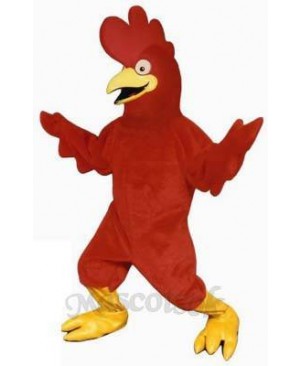 Cute Bug Eyed Chicken Mascot Costume