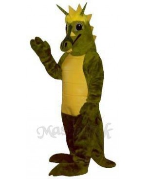 Friendly Dragon Mascot Costume