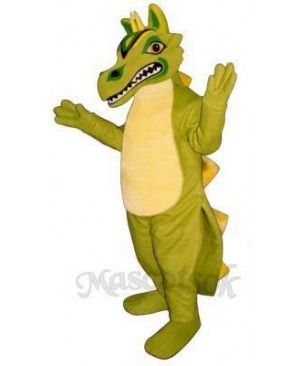 Green Oriental Dragon Mascot Costume