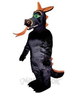 Fire Dragon Mascot Costume