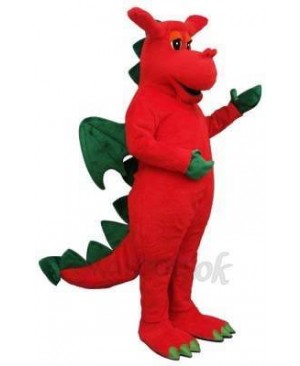 Winged Dragon Mascot Costume