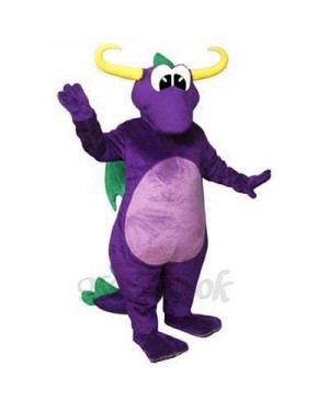 Horned Dragon Mascot Costume