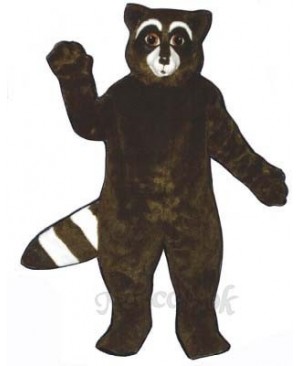 Rex Raccoon Mascot Costume