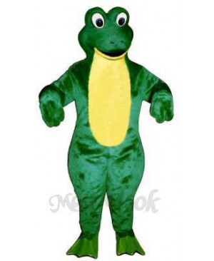 Froggy Frog Mascot Costume