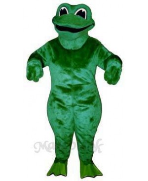 Croaking Frog Mascot Costume