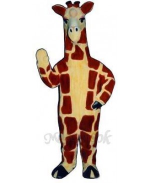 Realistic Giraffe Mascot Costume