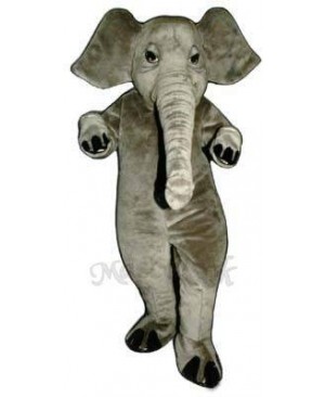 Realistic Elephant Mascot Costume