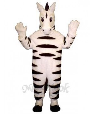 Baby Zebra Mascot Costume