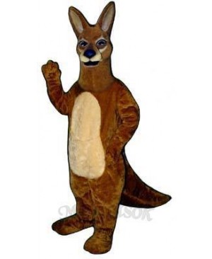 Realistic Kangaroo Mascot Costume