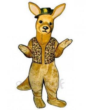 Down Under Kangaroo Mascot Costume