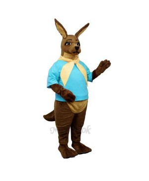 Joe Kangaroo with Shirt & Tie Mascot Costume