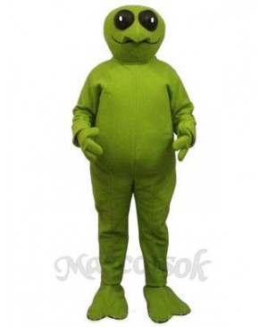 Green Alien Mascot Costume