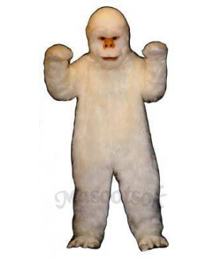 Abominable Snowman Mascot Costume