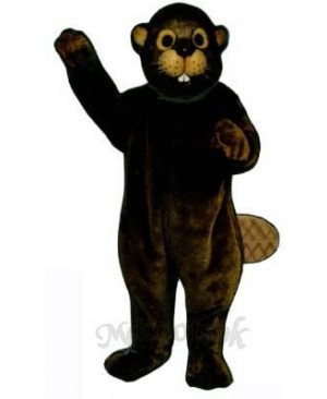 Busy Beaver Mascot Costume