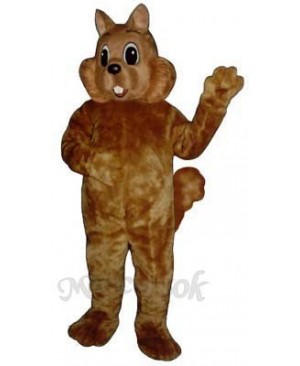 Sunny Squirrel Mascot Costume